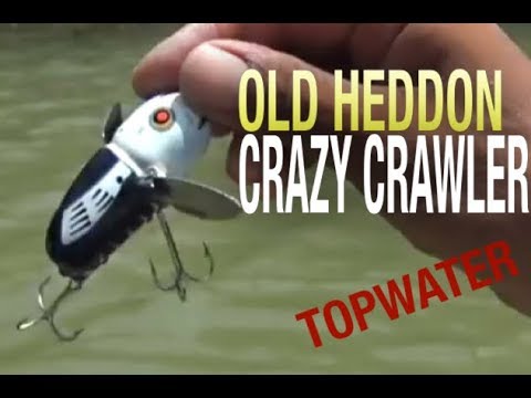 ヘドンルアー オールド クレイジークローラー|Heddon CRAZY CRAWLER