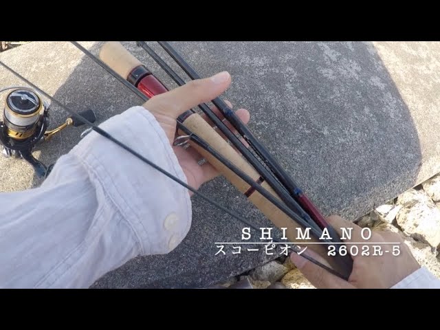 スコーピオン 2602R-5】根掛かり外した後のリアクションバイト