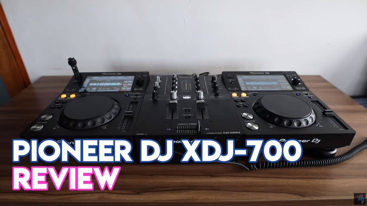 Pioneer DJ XDJ-700 Media Player Review - Digital DJ Tips