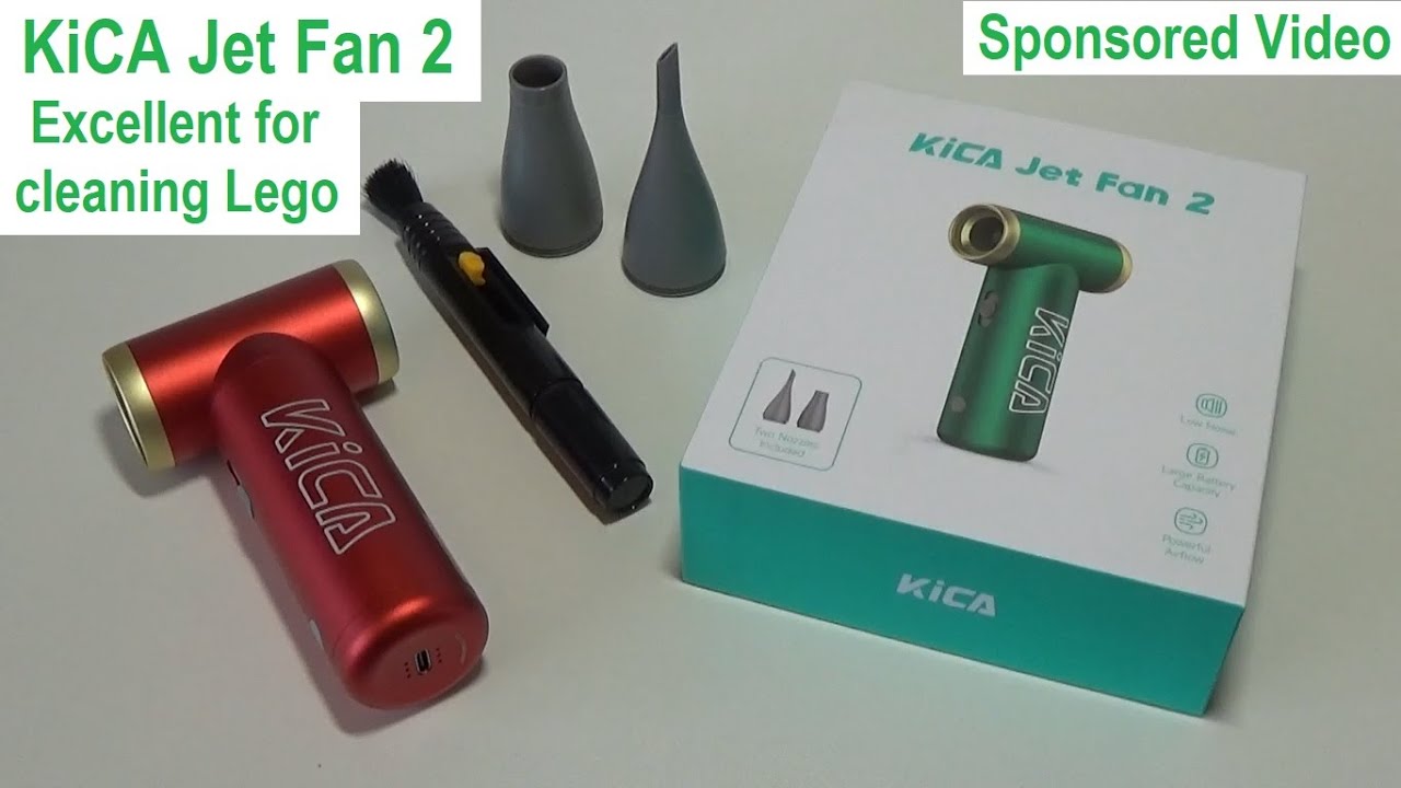 KiCA Jet Fan 2 | Classic Electric Air Duster, USB-C Rechargeable