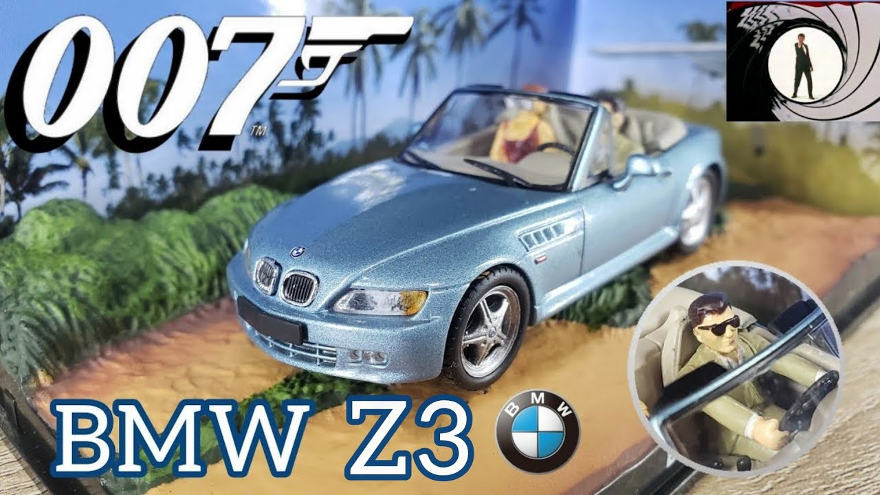 007 「ゴールデンアイ」に登場したボンドカー BMW Z3 1/43 を開封