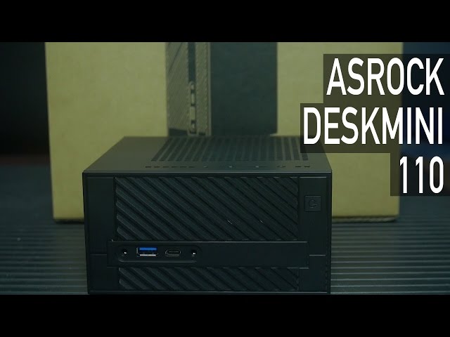 ASRock Deskmini 110 Computer (5x5 PC) Overview - Wendell - YouTube