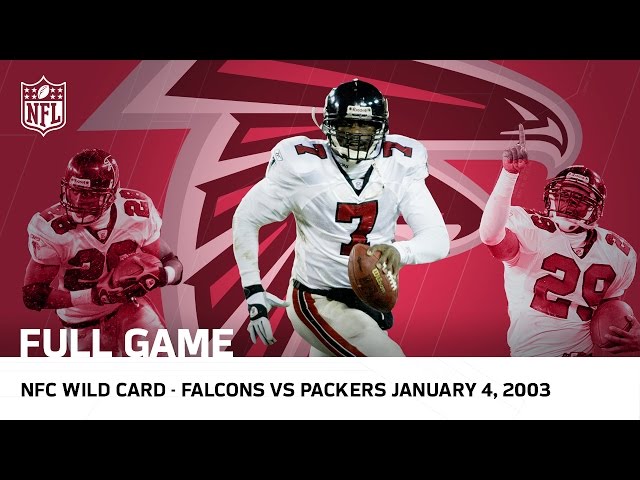Michael Vick's Historic Upset | Falcons vs. Packers 2002 NFC Wild