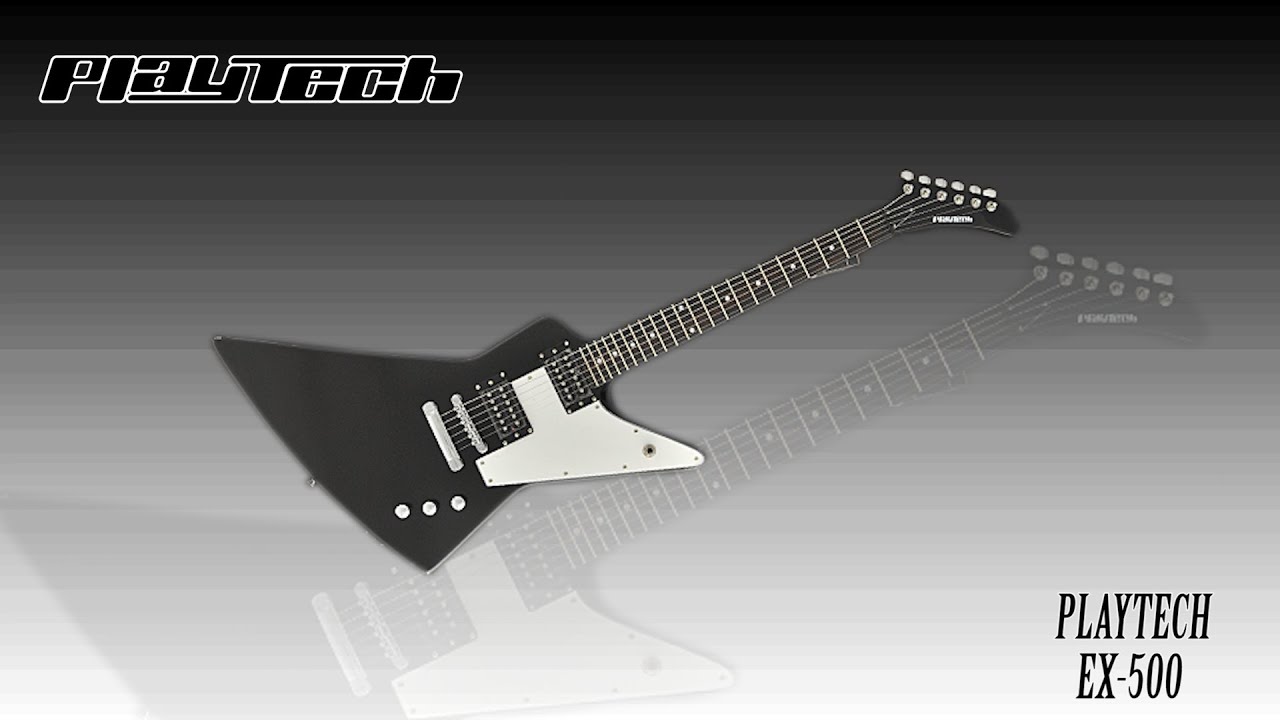 PLAYTECH / エレキギター EX500 - YouTube