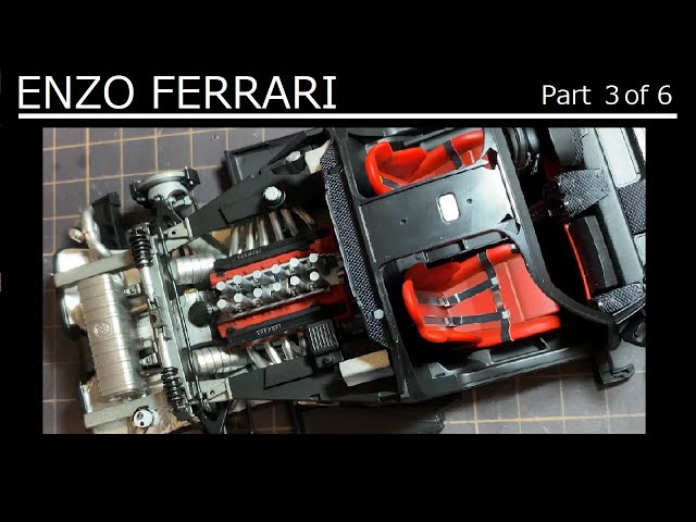 Plastic model production] ENZO FERRARI # 3 Tamiya 1/24 Chassis