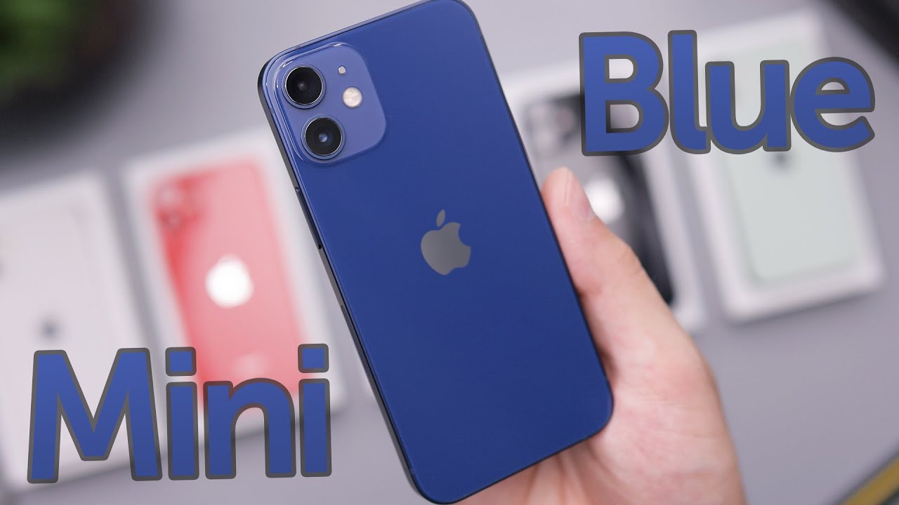 Blue iPhone 12 Mini Unboxing & First Impressions! - YouTube