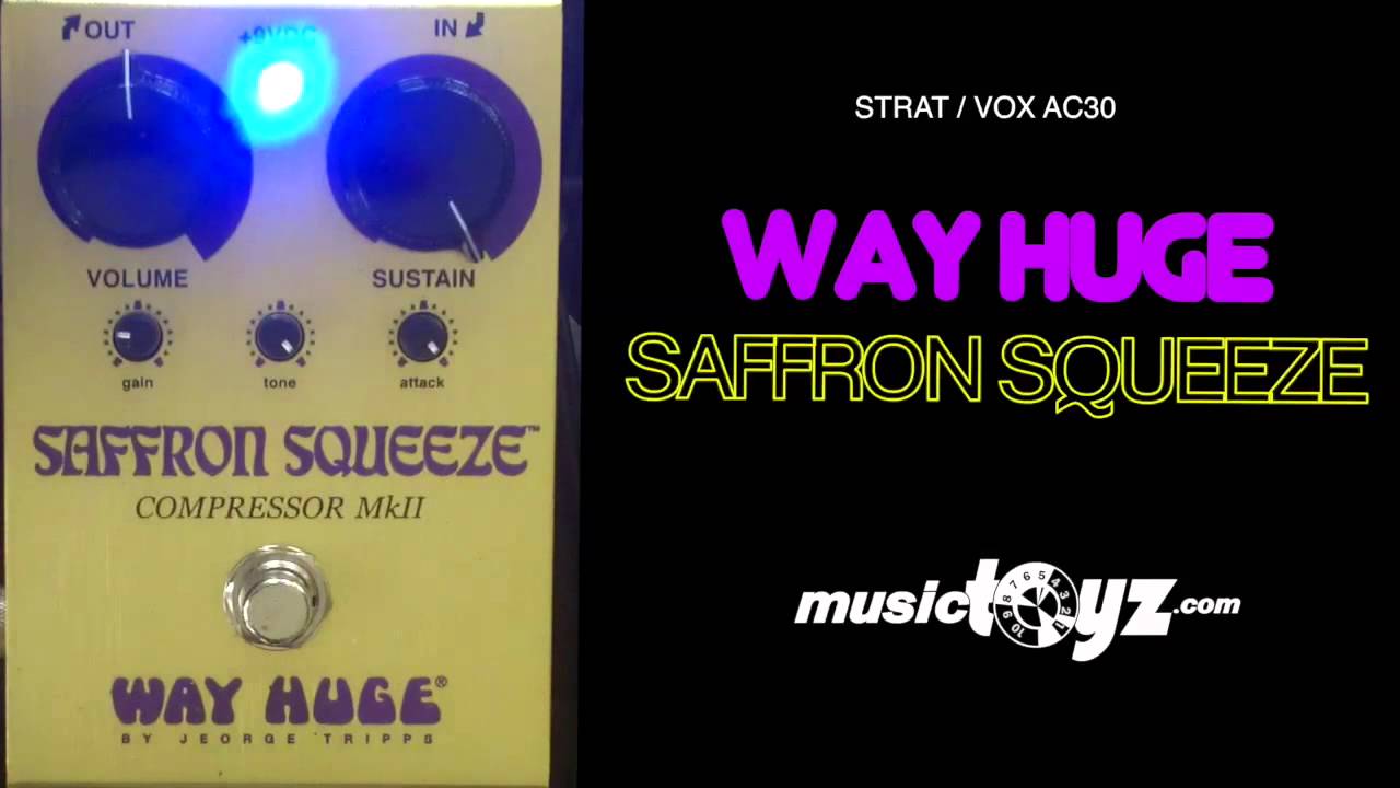 Gear Otaku: Way Huge、コンプレッサーSaffron Squeeze & 900台限定
