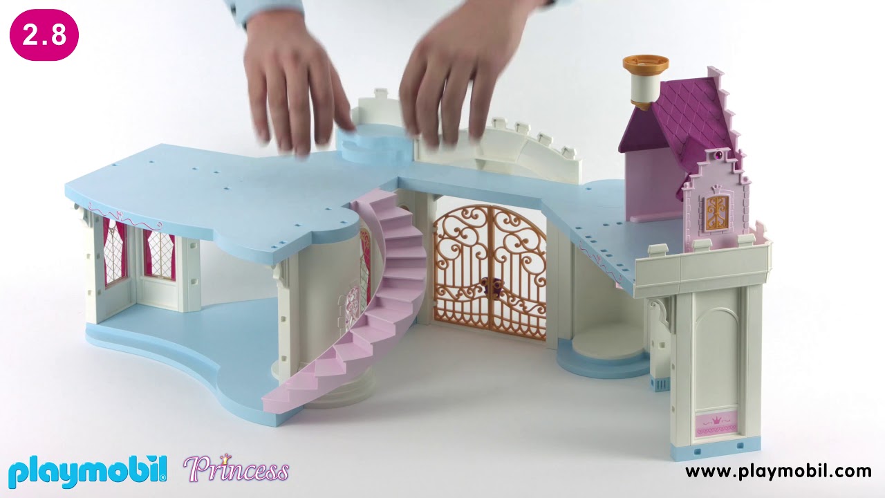 PLAYMOBIL Instruction - Grand Princess Castle (6848) - YouTube