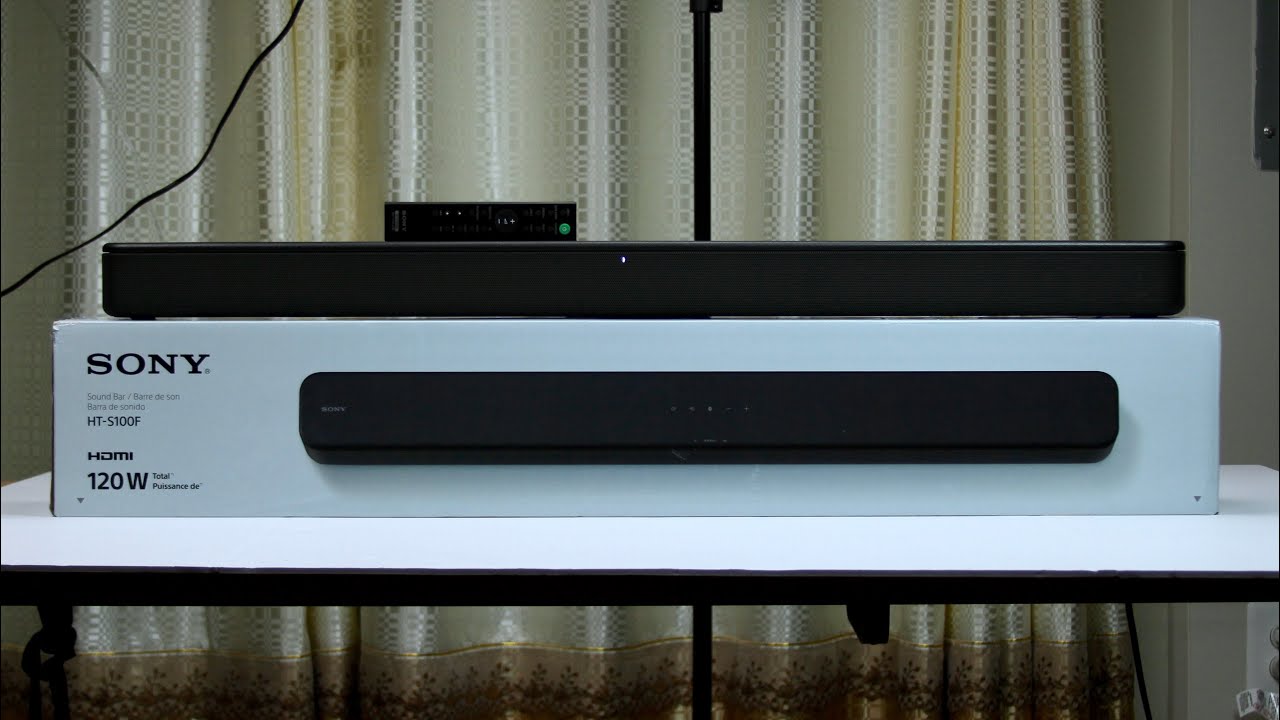 $90 Sony HT-S100F SoundBar Review - YouTube
