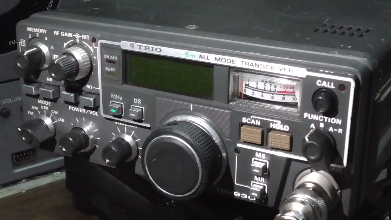 トリオ TRIO TR-9300 6m ALL MODE TRANSCEIVER 50MHz 美品ですが