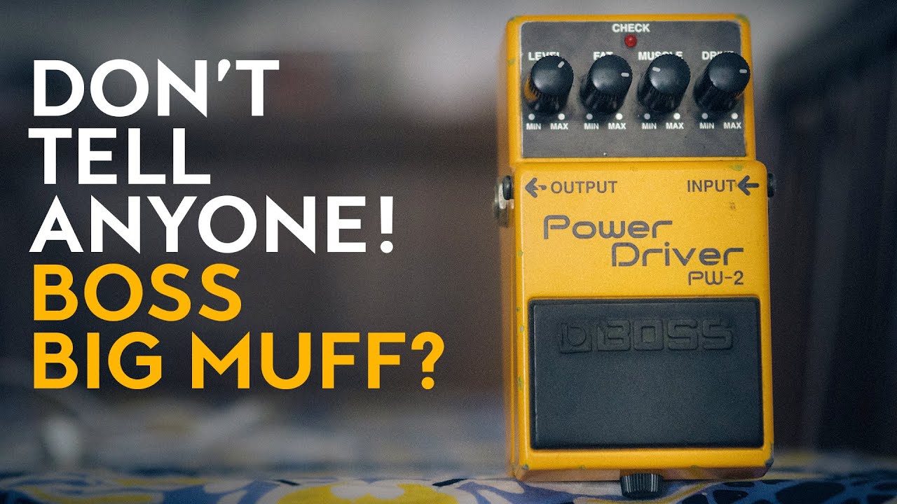 Boss PW-2 Power Driver - Most underrated muff-style pedal