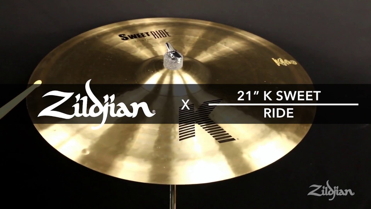Zildjian 21'' K Sweet Ride - YouTube