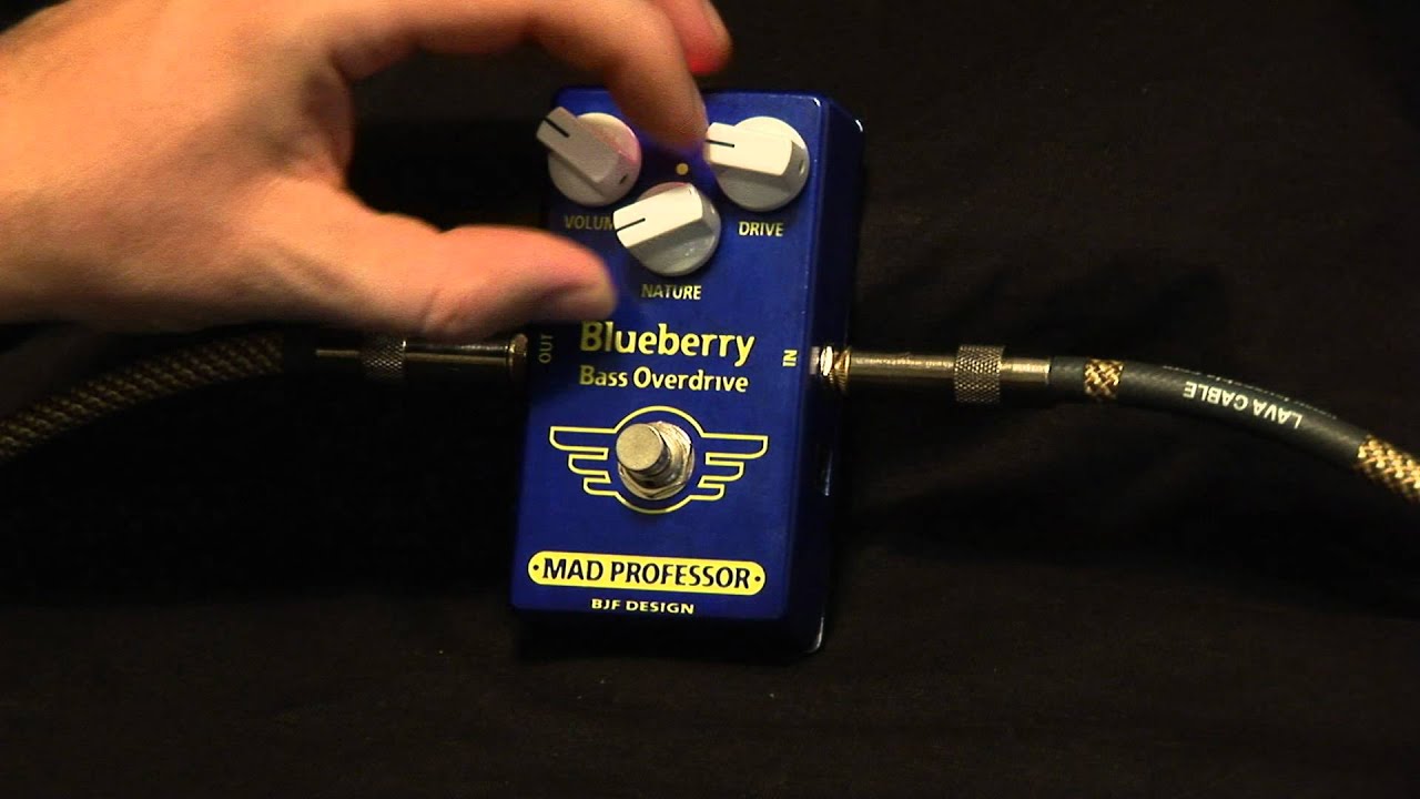 Mad Professor Blueberry Bass Overdrive - ヴィンテージの真空管