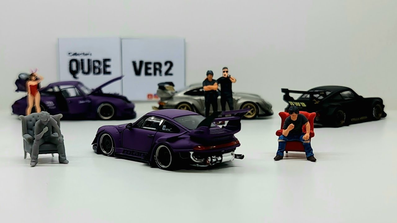 FirstLook Ignition Model 1.64 RWB 993 ROTANA. Sexiest 1.64 RWB