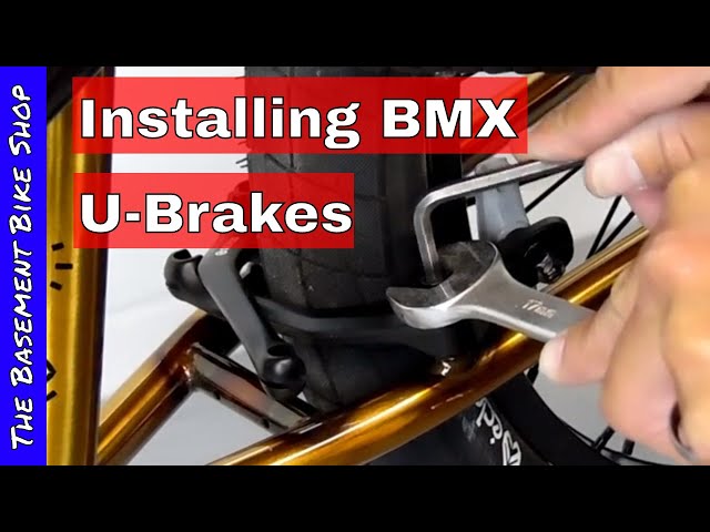 Installing BMX U-Brakes and Brake Mount Kit- Step By Step - YouTube