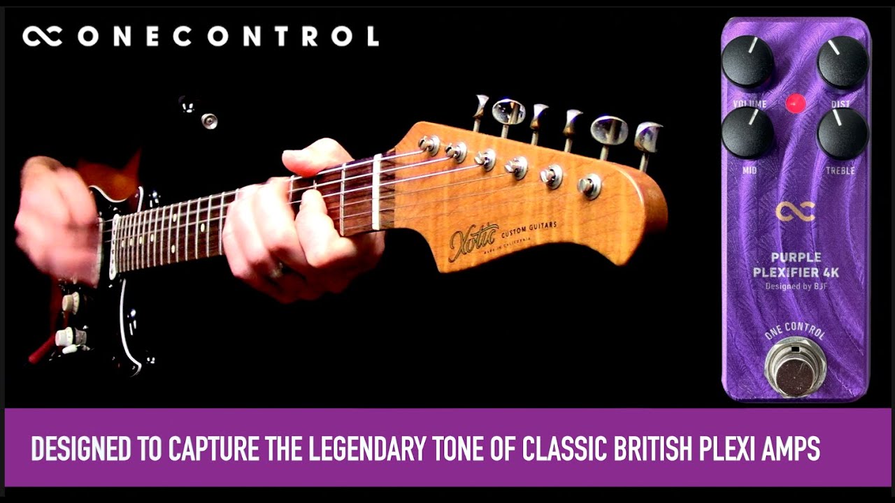 One Control Purple Plexidist - Demo By Hans Johansson - YouTube