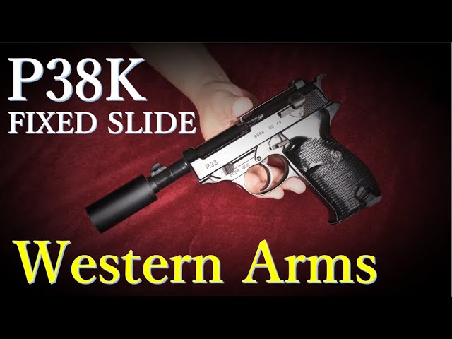 絶版・P38K サイレンサー 固定スライド / ウェスタンアームズ
