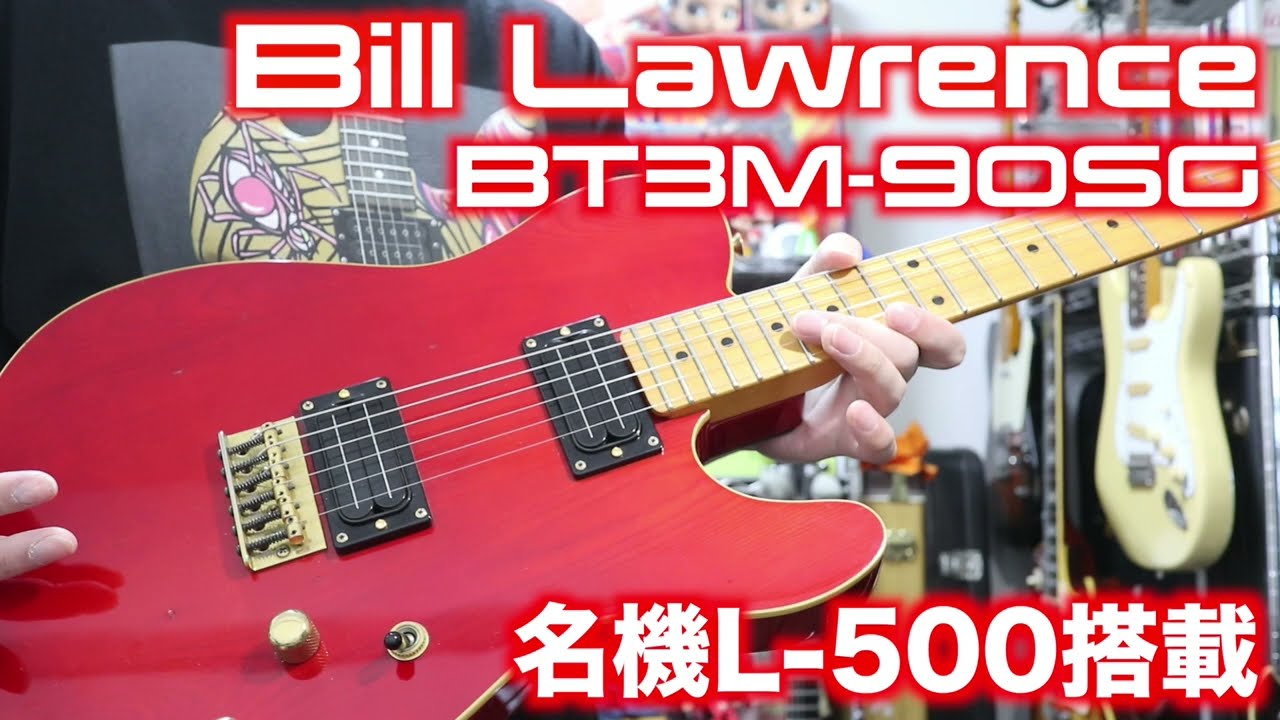 The cool Bill Lawrence BT3M-90SG features two popular L-500