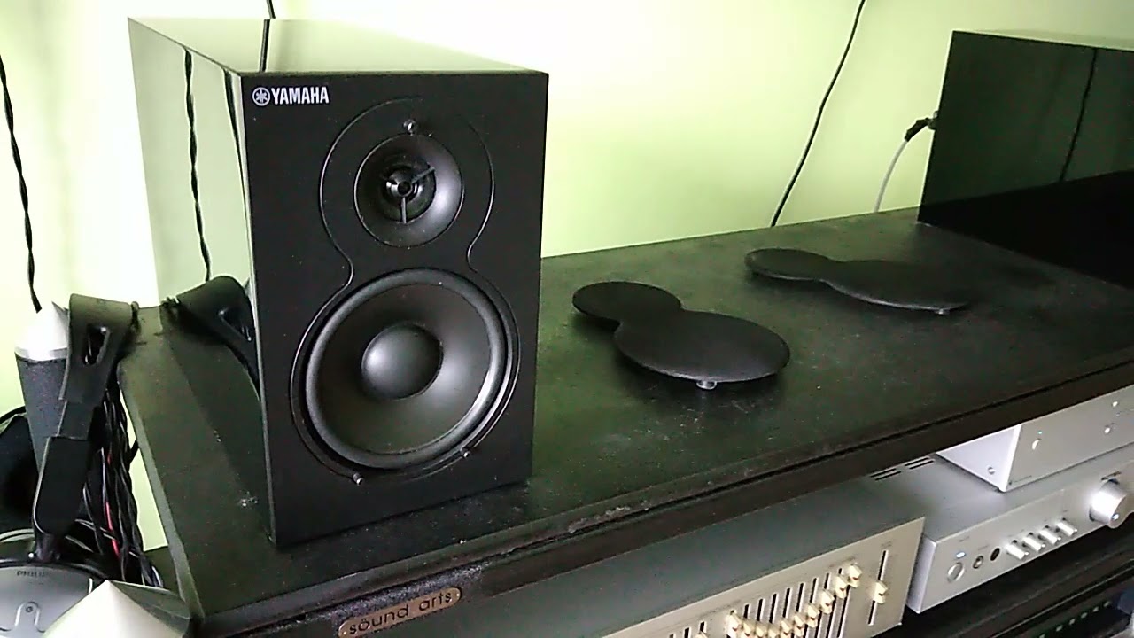 Yamaha NS-BP110 speakers Quick test - YouTube