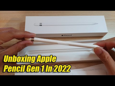 Unboxing Apple Pencil Gen 1 - After 7 Years of Release In 2022