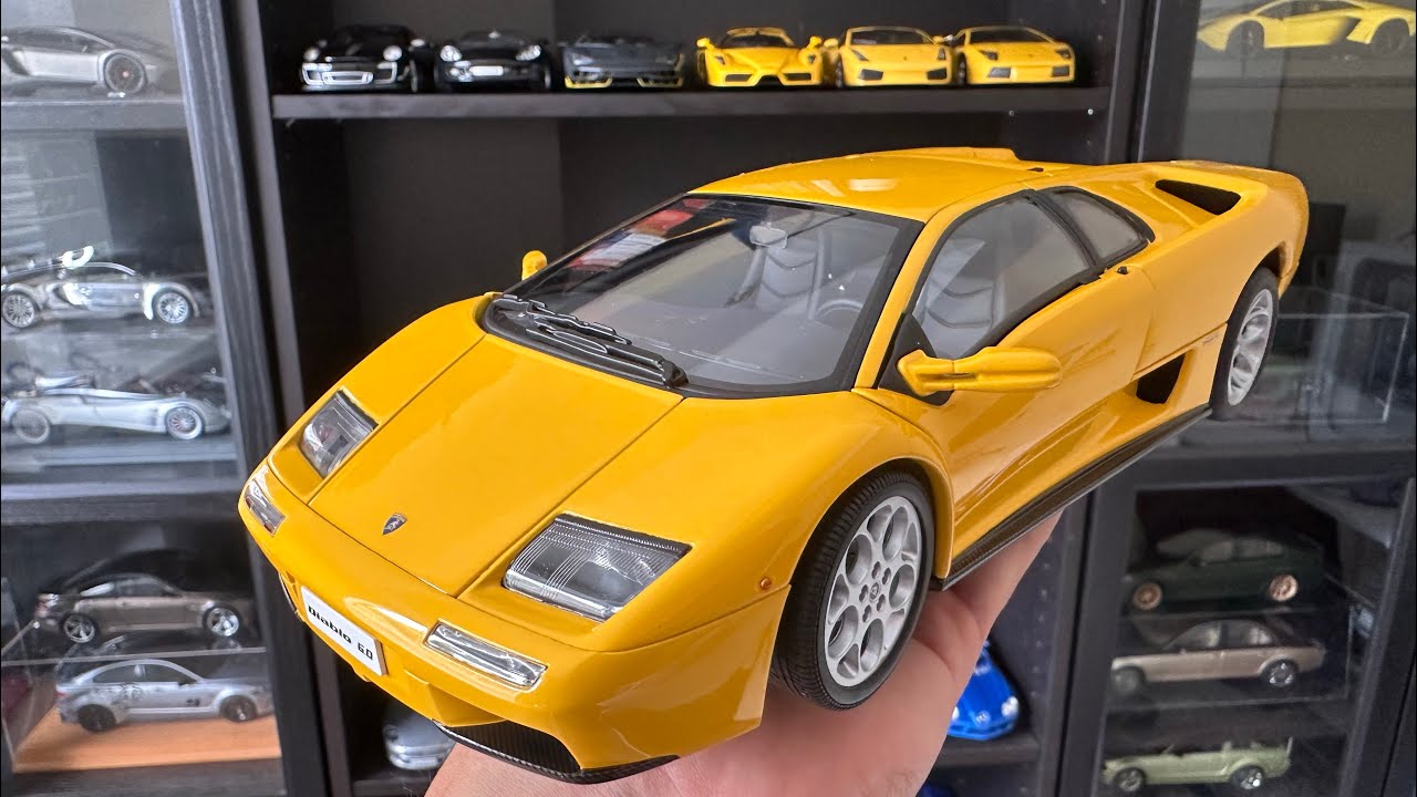 1:18 Lamborghini Diablo 6.0 by Autoart Review - YouTube