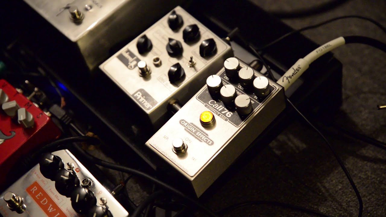 Origin Effects Cali76-CB Bass Compressor Demo - YouTube