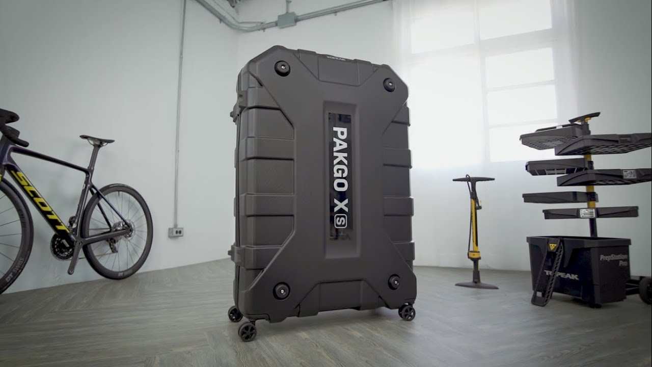 TOPEAK PakGo XS - How to Pack Up Your Bike into PakGo XS - YouTube