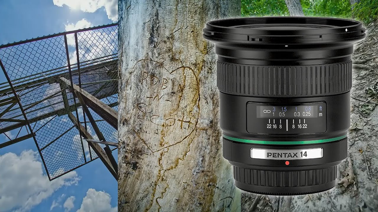 Pentax DA 14mm f2.8 lens Photo Excursion | Pentax K-01 Footage At
