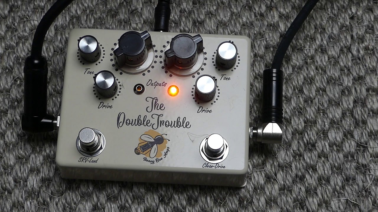 The BEST Overdive for a Fender Amplifier ? - Honey Bee Amps CLEAN