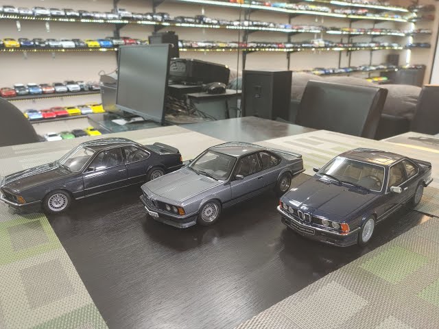 1:18 Diecast Review Unboxing E24 BMW 635csi & M6 by Autoart and