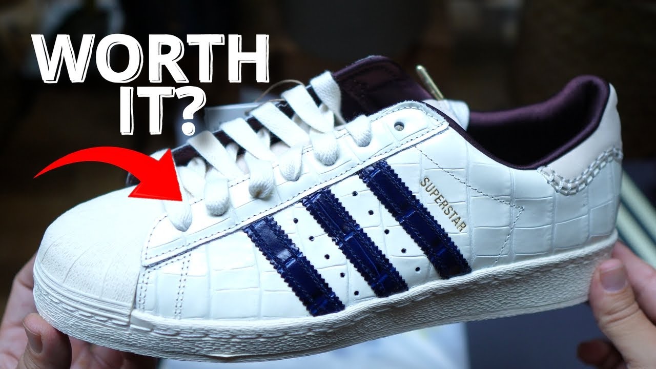 WALES BONNER x ADIDAS SUPERSTAR (Wonder White / Navy / Night Red