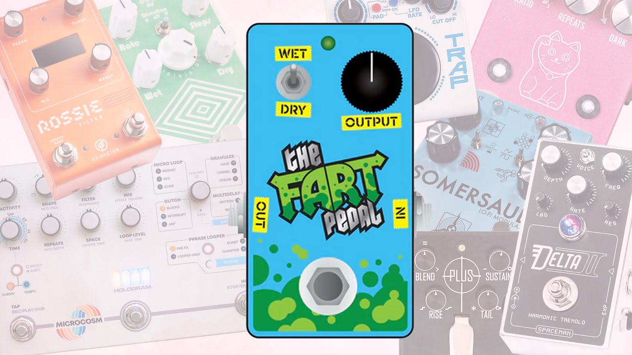 衝撃の「おなら」エフェクター。Fart Pedal購入レポート