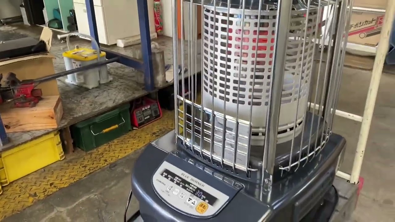 コロナ CORONA 強制通気型開放式石油ストーブ GH-D19F 製造2022年 【一