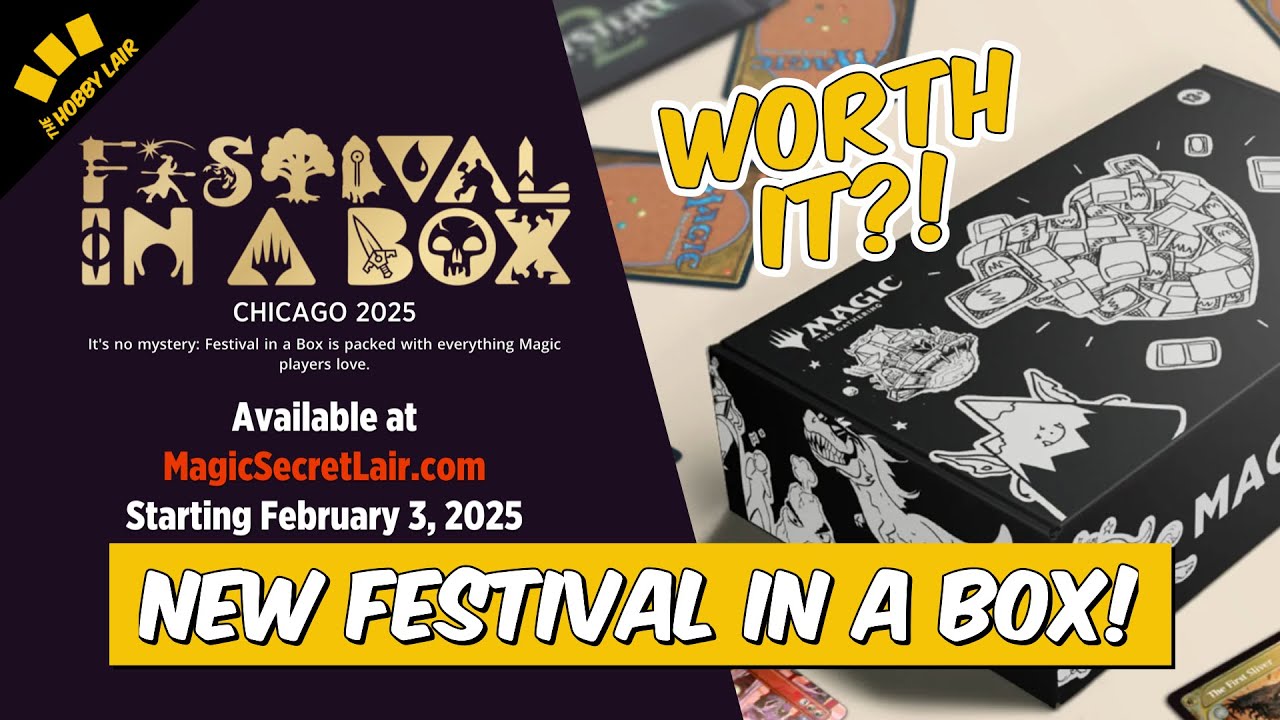🚨 NEW SECRET LAIR 🚨 MTG Festival In A Box Chicago 2025 - Buy Or