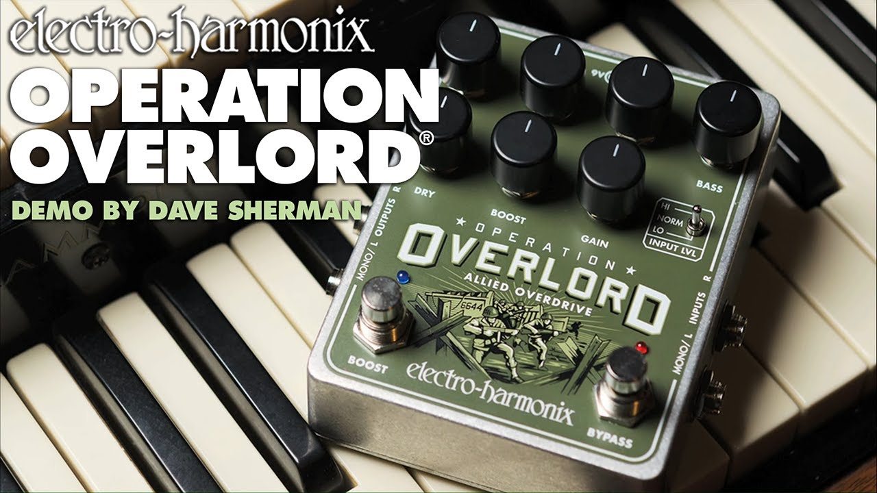 エフェクター】electro-harmonix ほぼすべての電子楽器に使用可能なOD