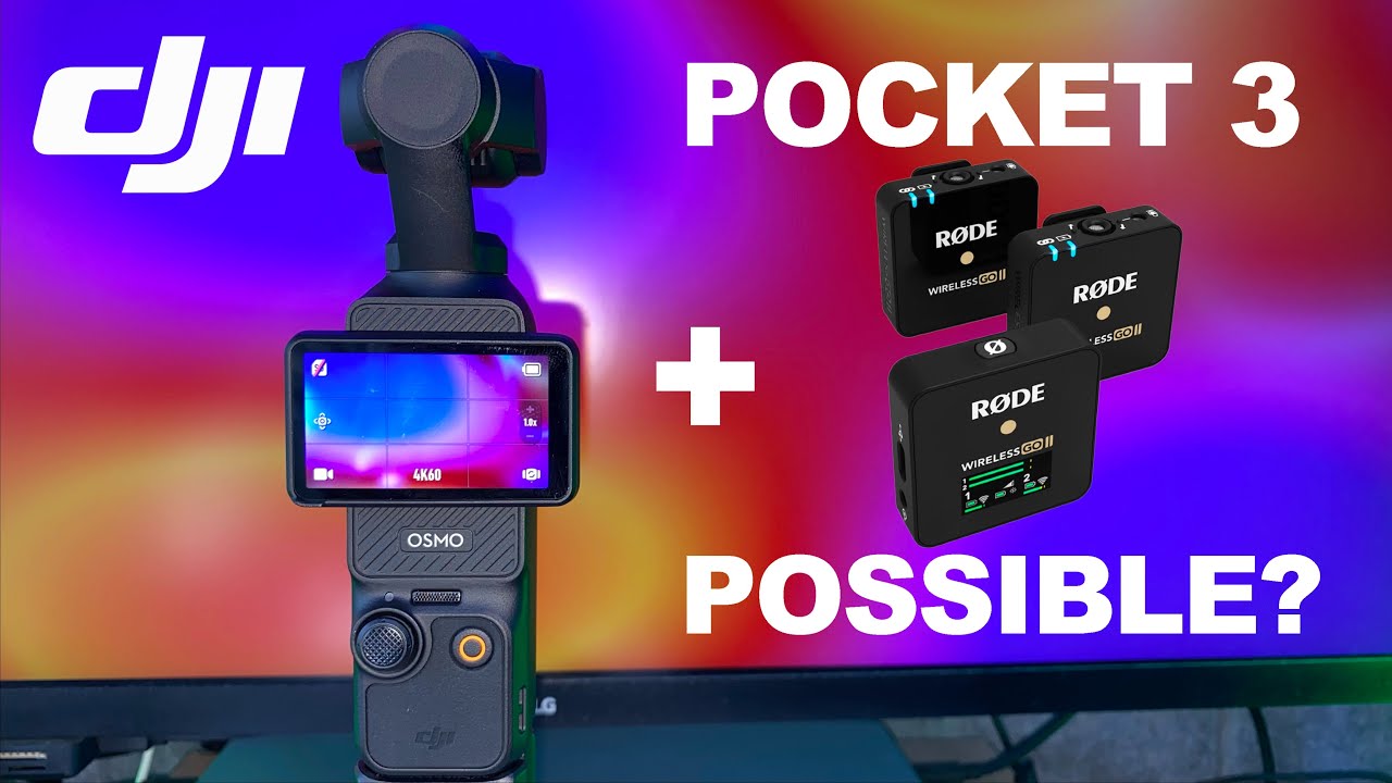 Can you use Rode Wireless Go II on DJI OSMO Pocket 3 ? - YouTube