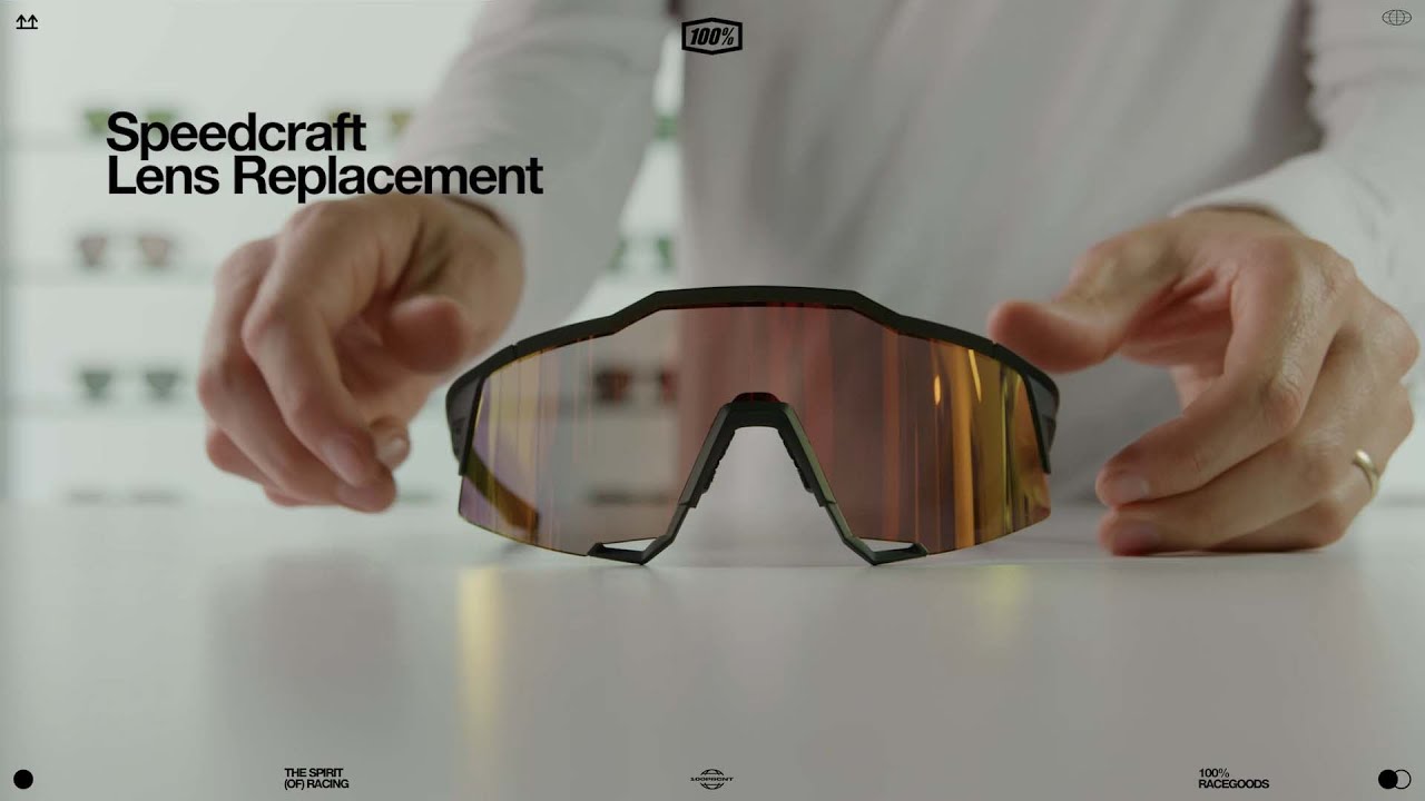 100% Trek Team Edition Speedcraft HiPER Lens Sunglasses - Trek Bikes