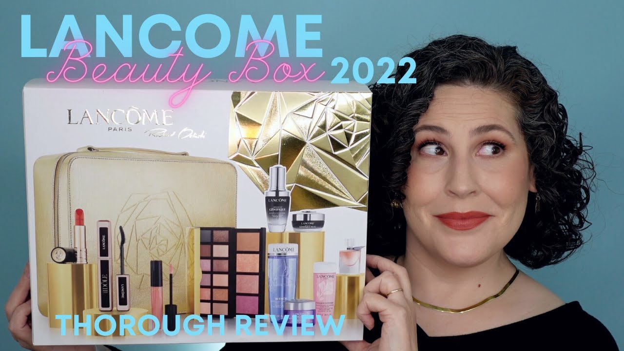 Lancome Holiday Beauty Box 2022 - Thorough Review and Try On - Is