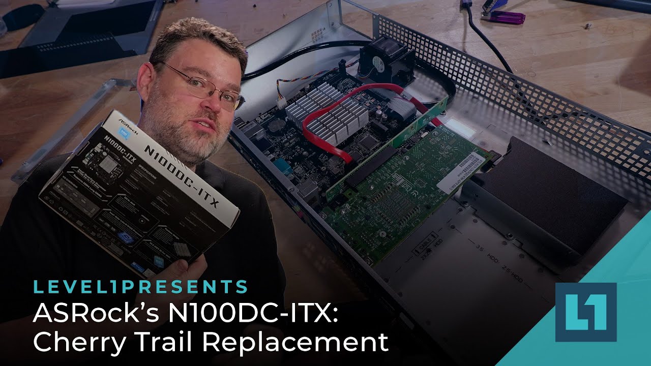 ASRock's N100DC-ITX: Cherry Trail Replacement - YouTube