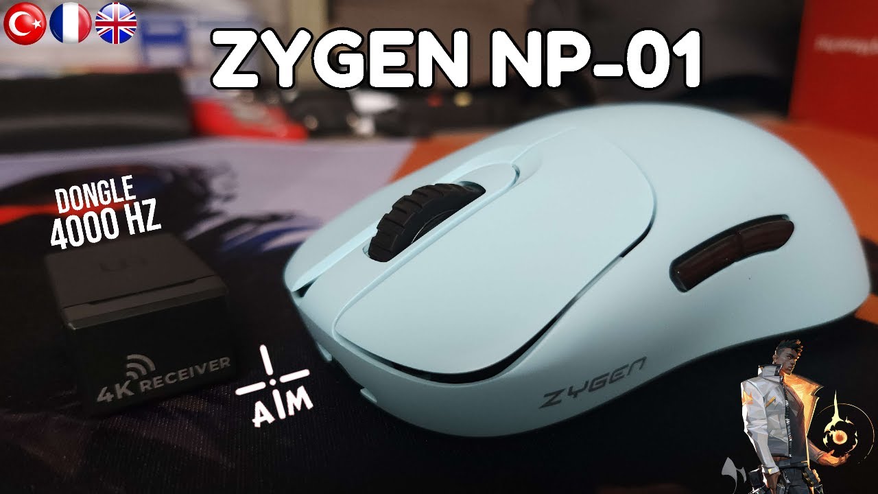 VAXEE ZYGEN NP-01 Wireless & 4K Hz Review on Valorant [S Tier