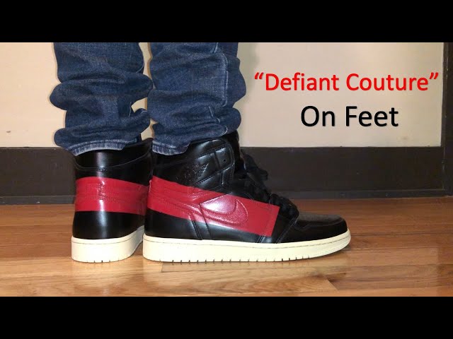 Air Jordan 1 High OG Defiant Couture On Feet Review - YouTube