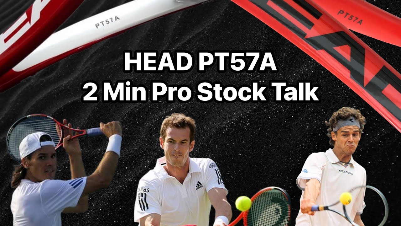 HEAD PT57A Tennis Racquet History - 2 Minute Pro Stock Talk - YouTube