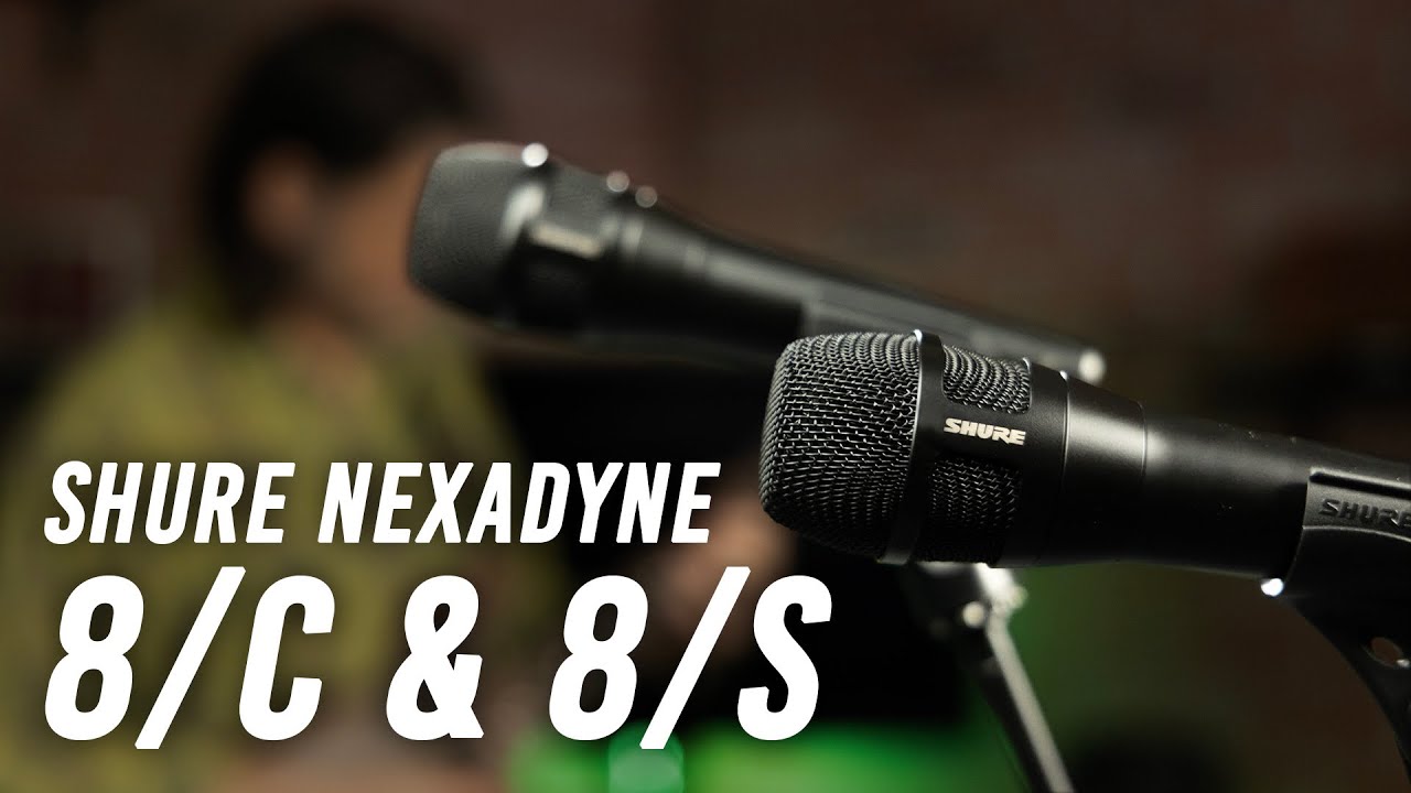 Shure Nexadyne 8/S Supercardioid Revonic Handheld Vocal NXN8/S