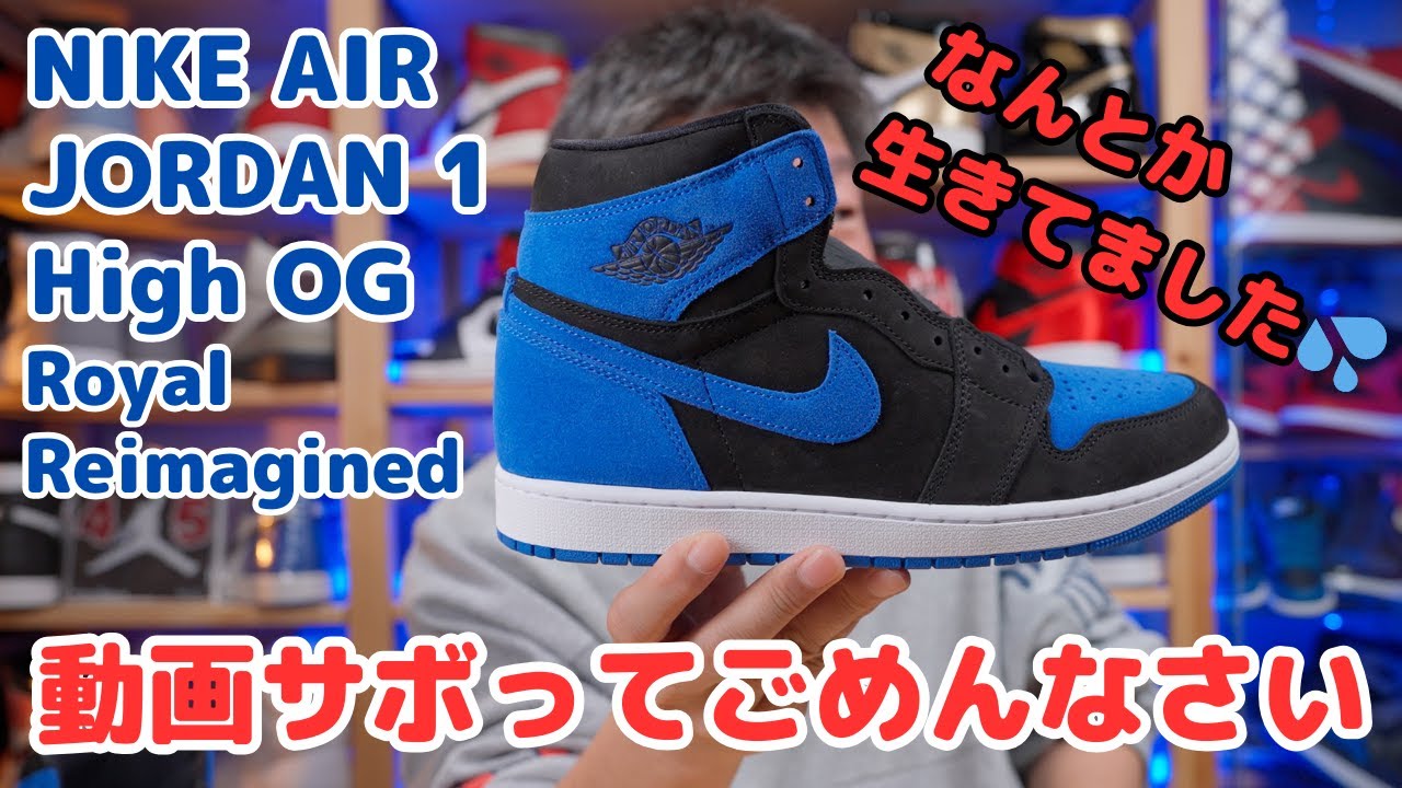 Sneaker Introduction] NIKE AIR JORDAN 1 Royal Reimagined Sorry for