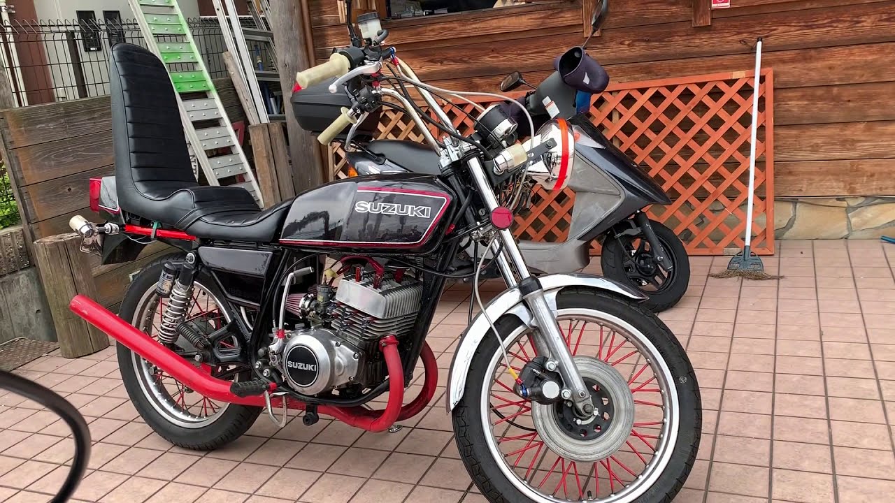 豪快三段シート スズキRG250 ホンダVT250 カワサキゼファー400改