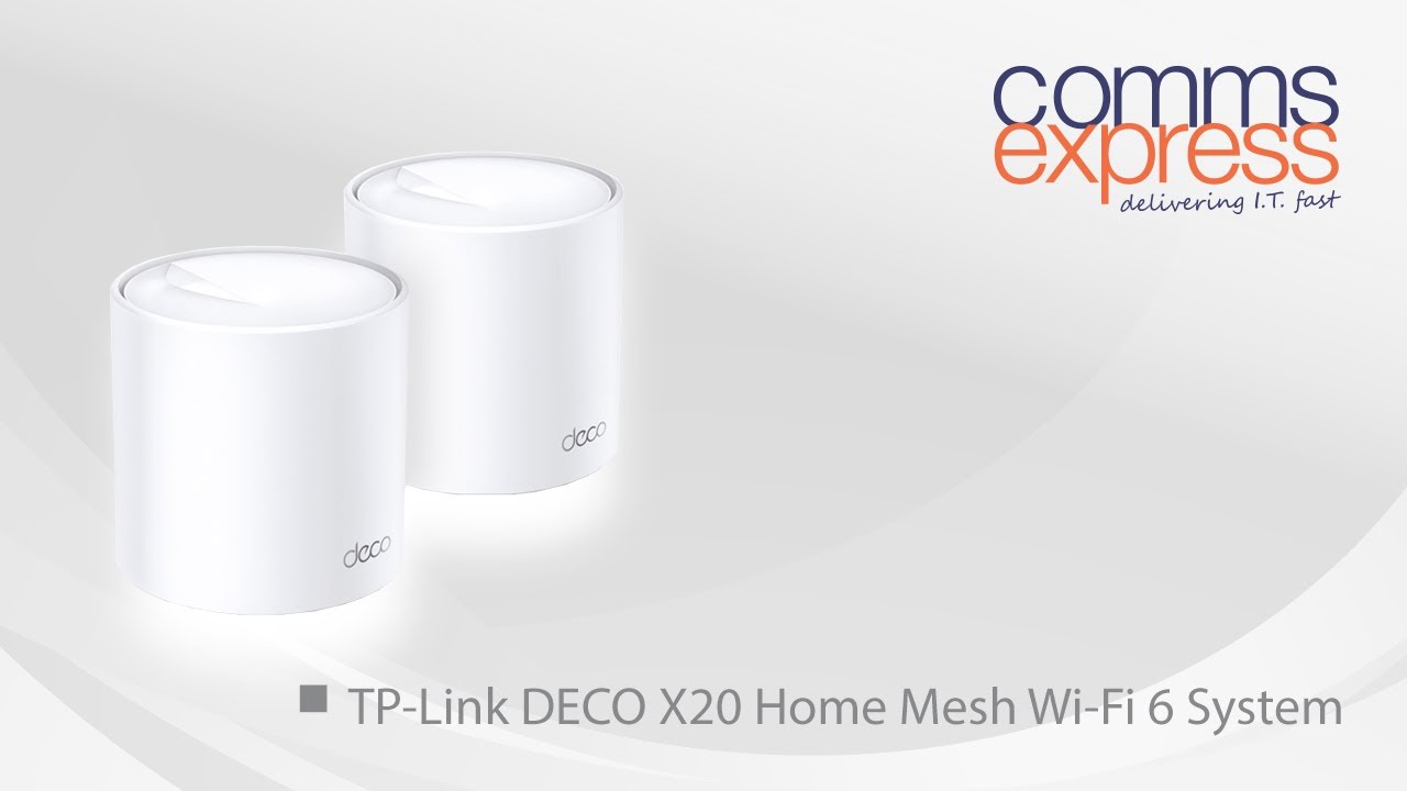 Buy TP-Link DECO X20 Whole Home Mesh Wi-Fi 6 System | Comms Express