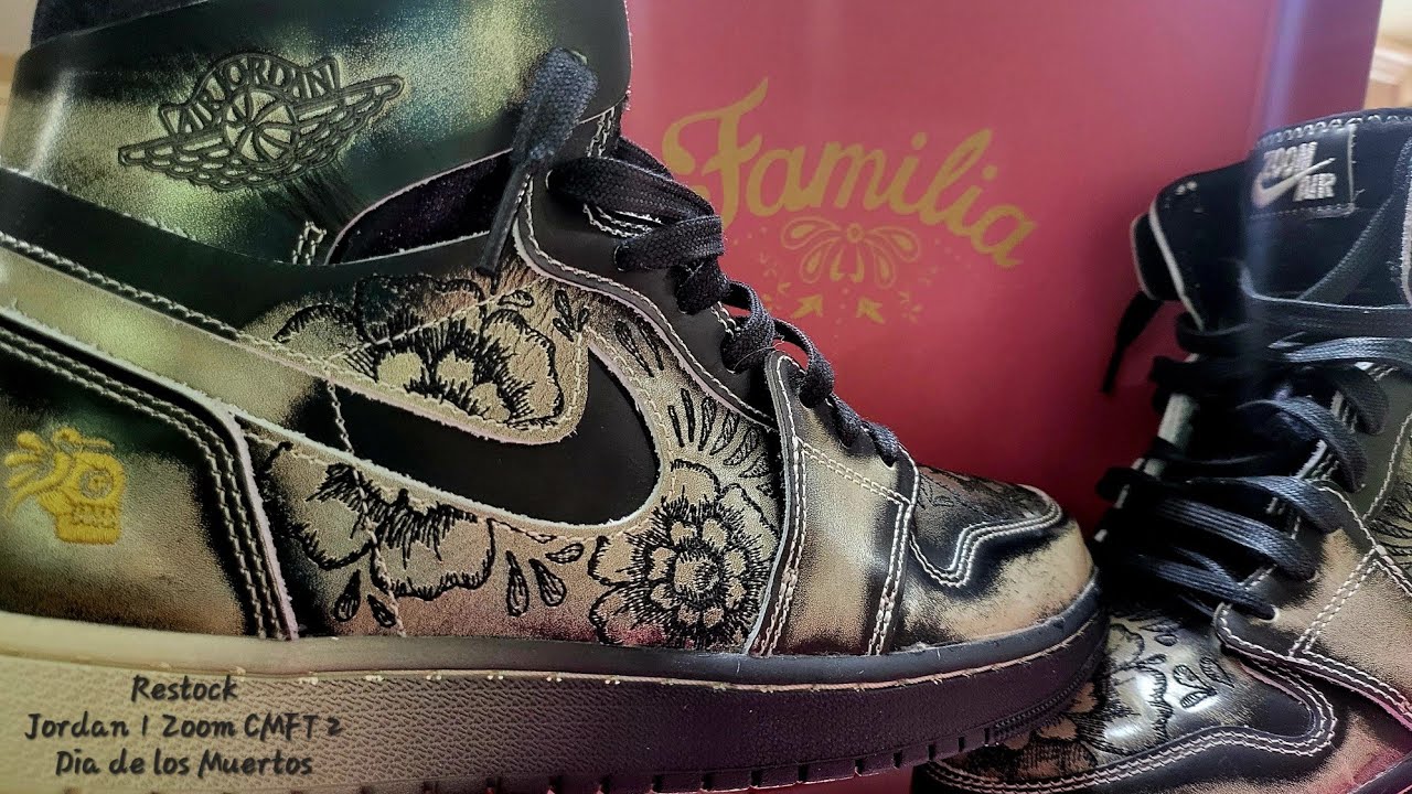 Air Jordan 1 Dia de los Muertos - TIGHT ON FOOT? TRY THIS SIZING