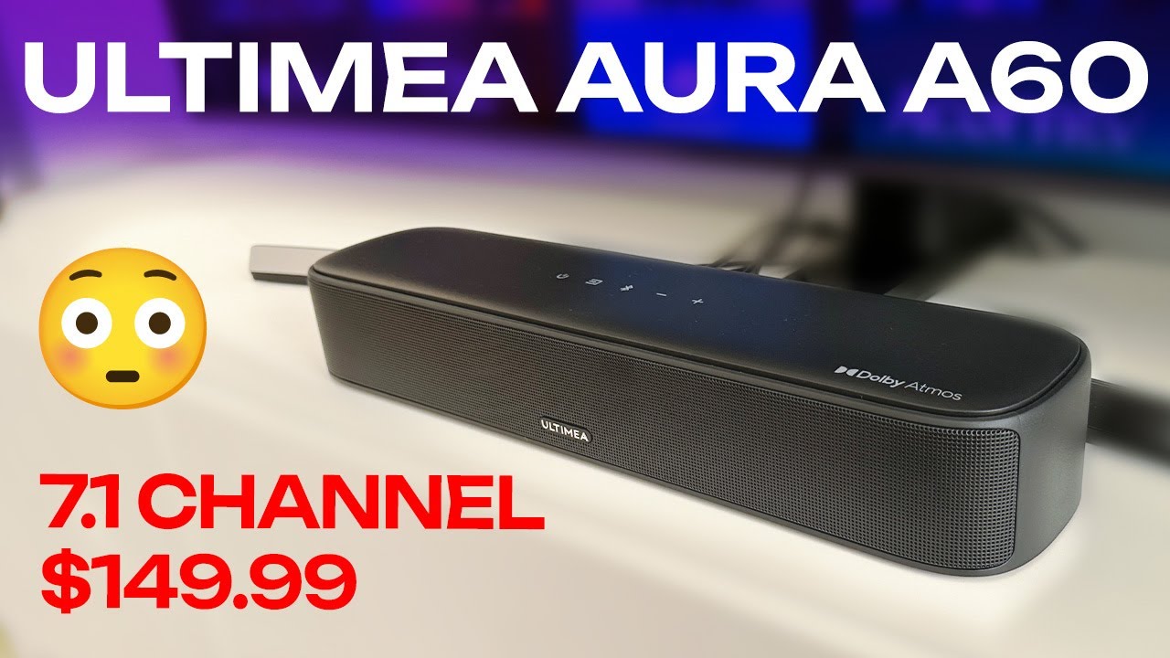 ULTIMEA Aura A60 - 7.1 CHANNEL - DOLBY ATMOS - BEST BUDGET