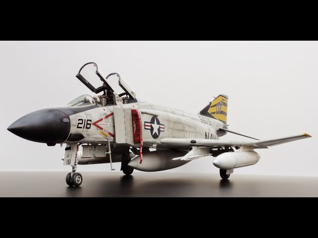 F-4J Phantom ll VF-151 USS MIDWAY Tamiya1/32 - YouTube