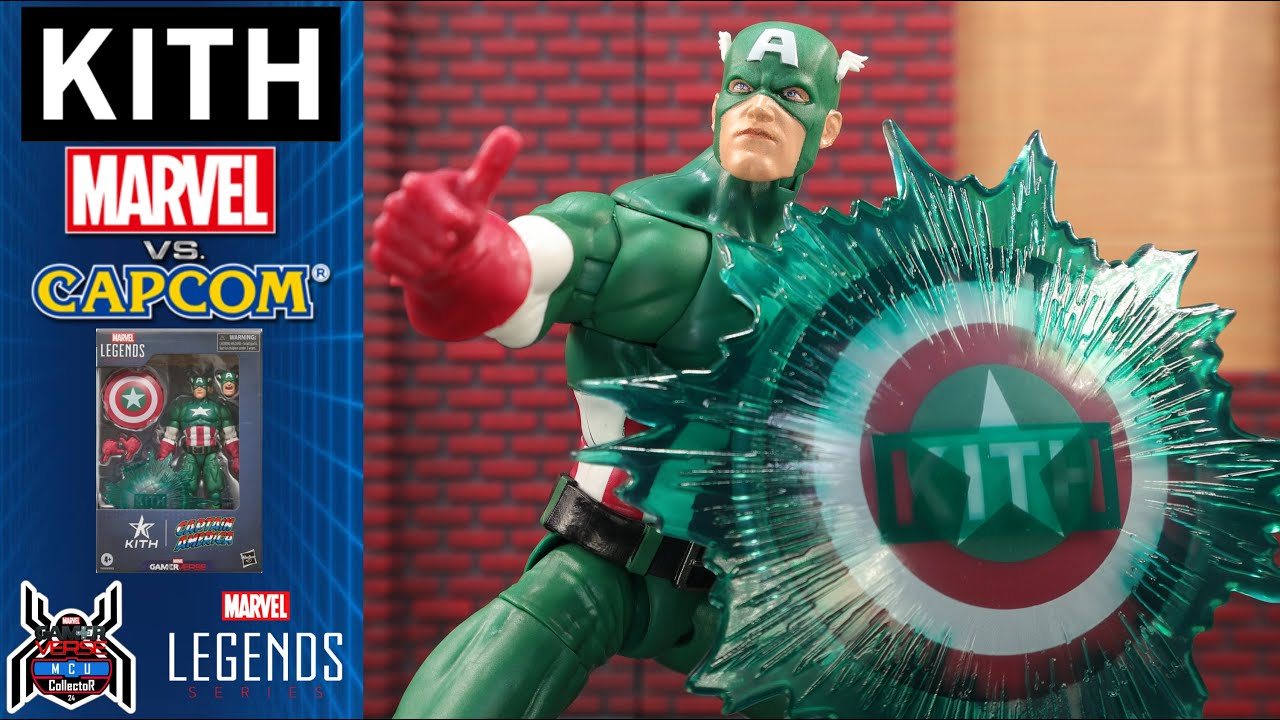 Marvel Legends KITH x Marvel vs Capcom GamerVerse CAPTAIN AMERICA